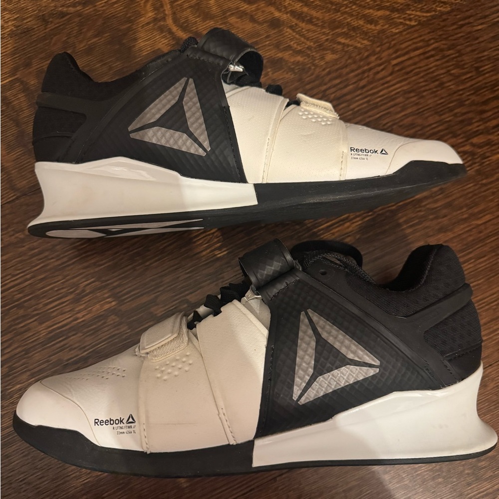 Reebok Black and White Cross-Training Shoes